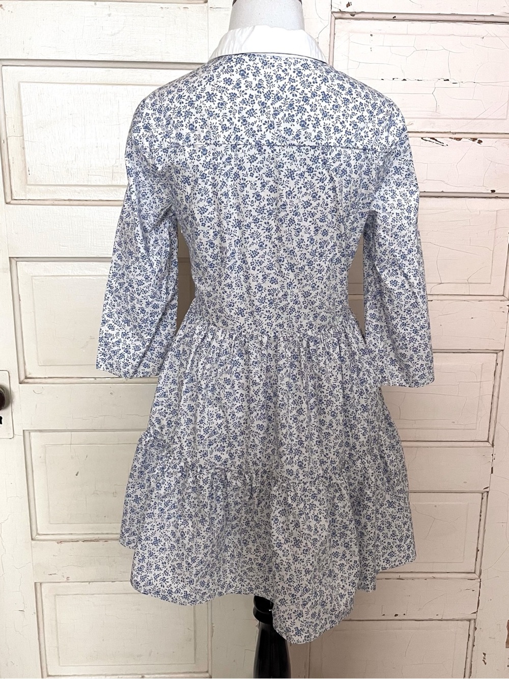 English Factory Floral Ruffle Mini Dress - Picture 2 of 8